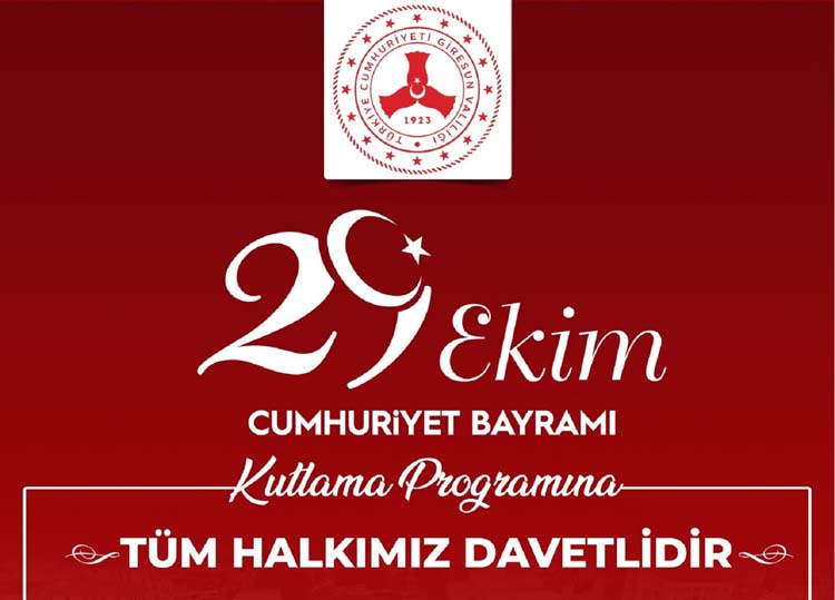 29 Ekim Cumhuriyet Bayramı Kutlama Programı « Bulancak Ajans